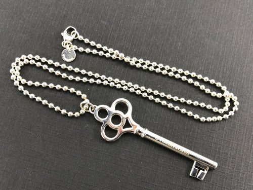 Preowned Tiffany & Co. Key Necklace