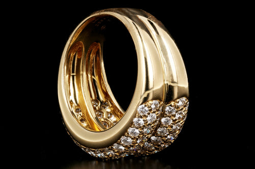 Cartier Double Gold Band with Diamonds - Queen May