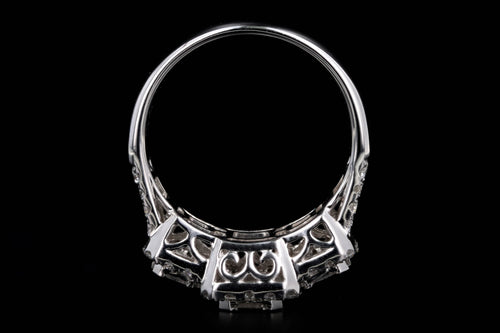 New 14K 1.75 CT Diamond Baguette Ring - Queen May