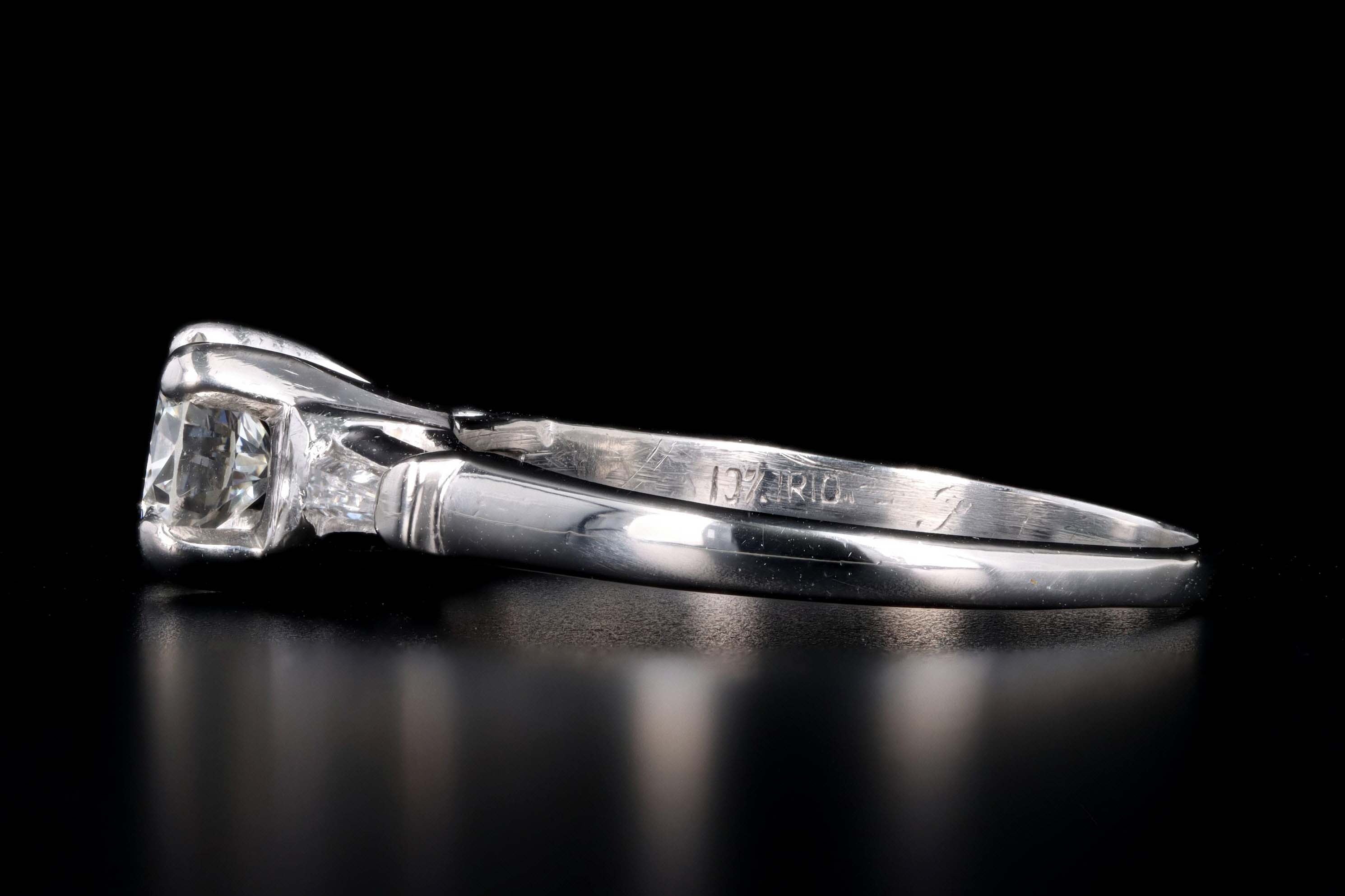 Peter Storm Peter Storm Platinum Engagement Ring WS414_PDiaW | James &  Williams Jewelers | Berwyn, IL