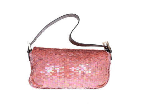 Vintage Fendi Sequin Baguette Bag 1990s (Sex and The City) - Queen May