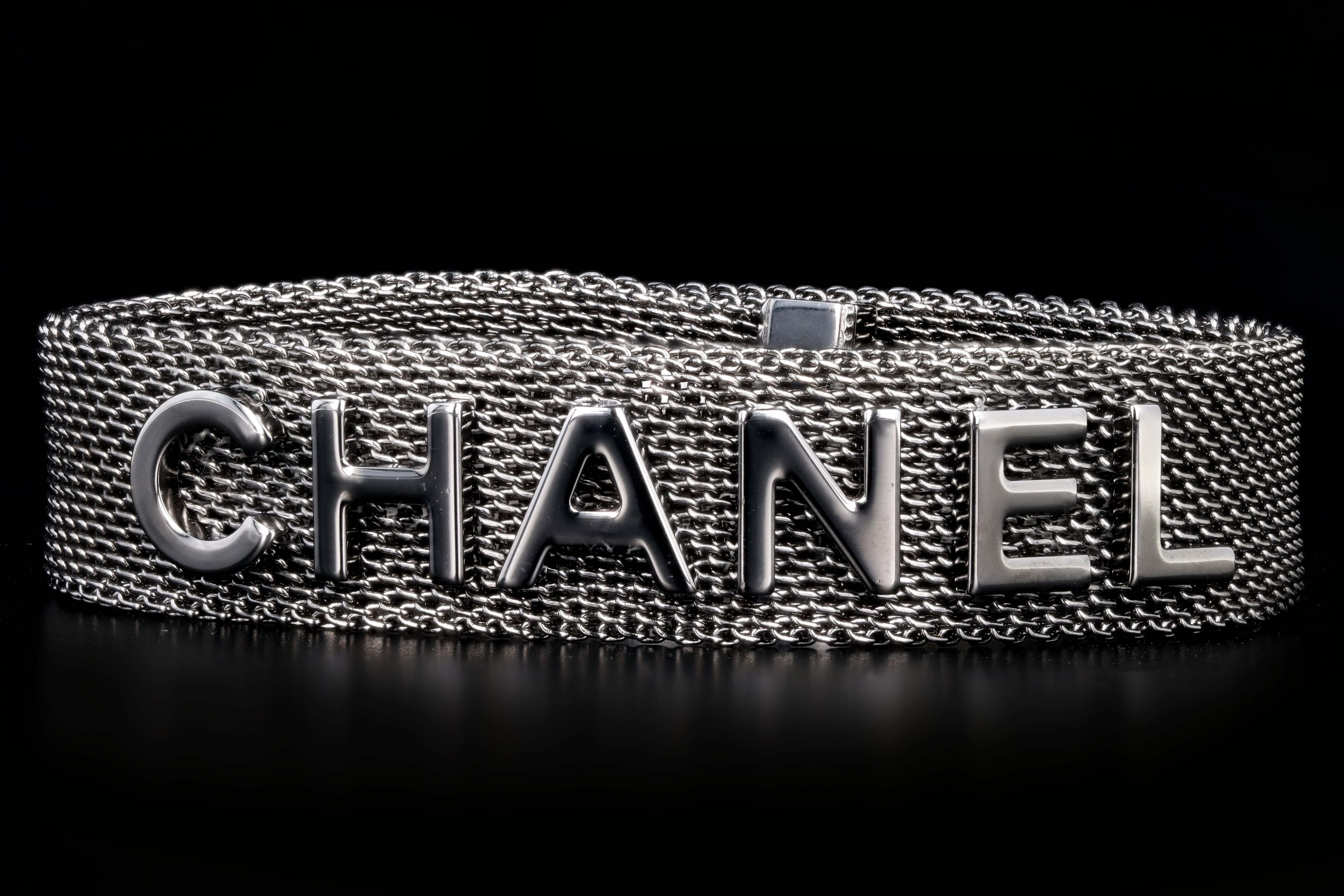 Chanel sale mesh bracelet