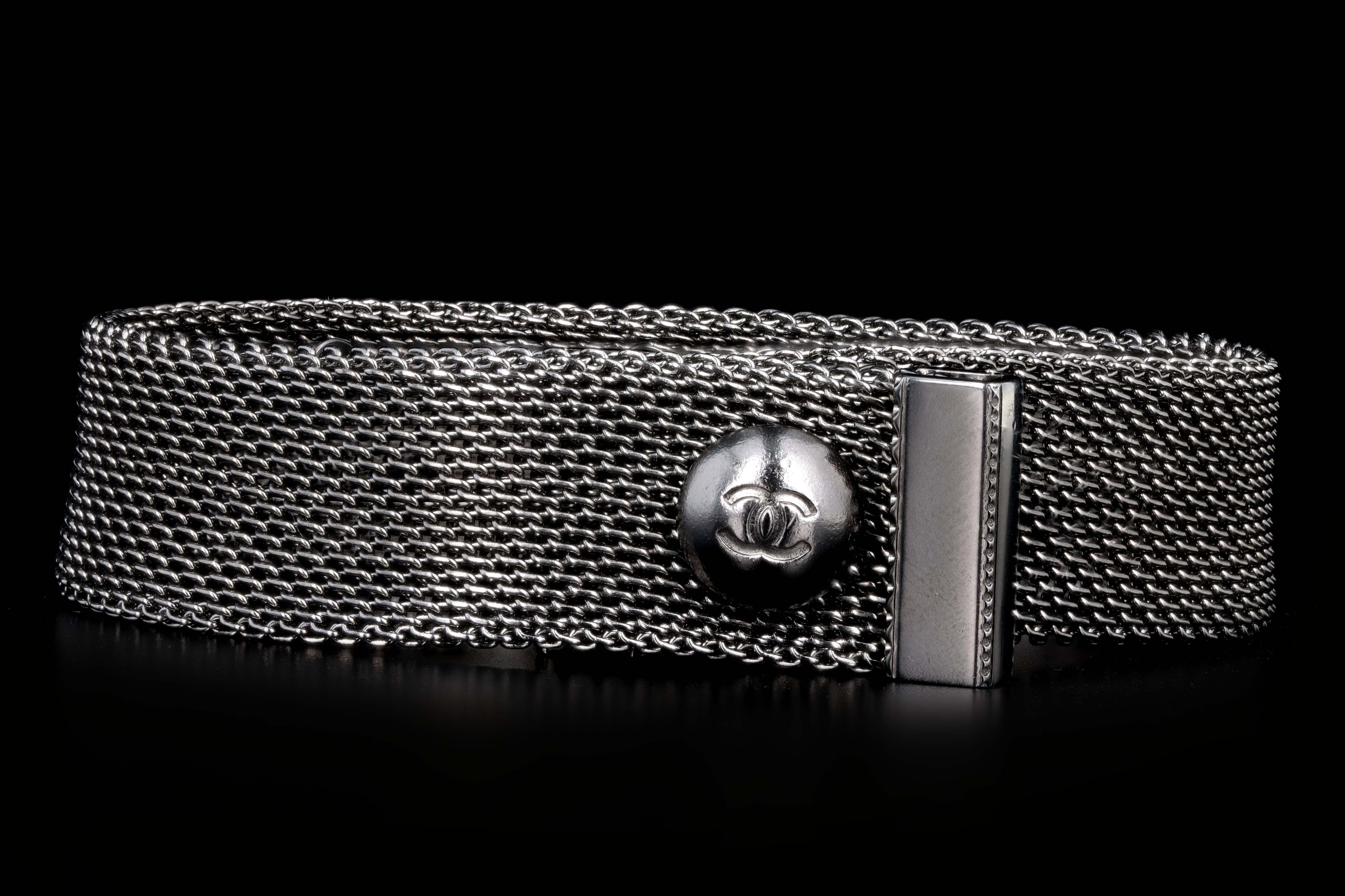 Chanel sale mesh bracelet