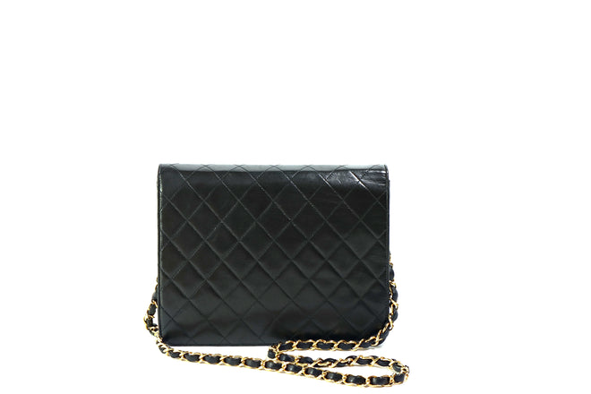 Vintage Chanel Lambskin Single Flap Bag - Queen May