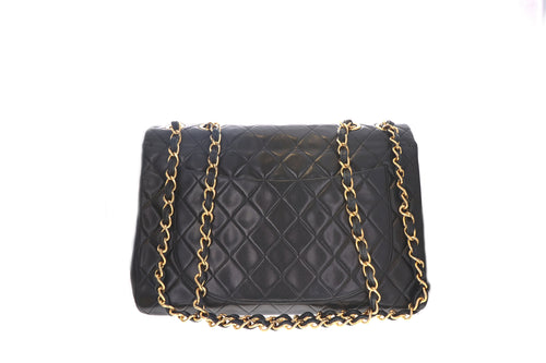 Chanel Lambskin Vintage Classic Maxi Single Flap Bag - Queen May