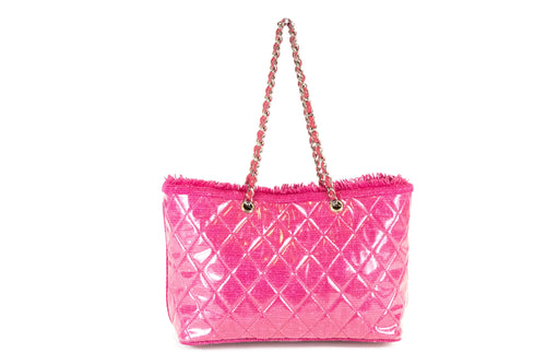 Chanel Funny Tweed Pink Tote - Queen May