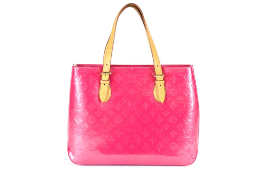 LOUIS VUITTON  Vernis Pink Brentwood Tote - Queen May