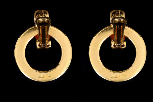 Celine Vintage 1990s Statement Earrings - Made in Italy - Queen May