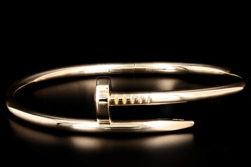 Cartier Just Un Clou Bracelet Size 17 - Queen May