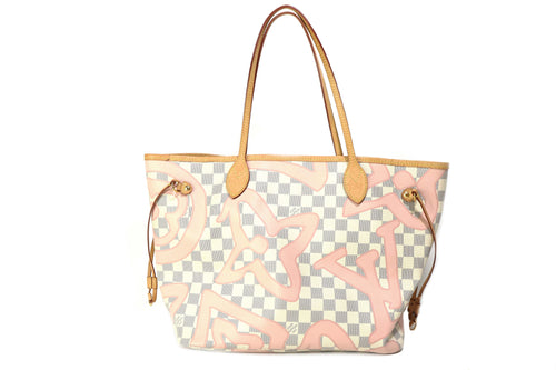 Louis Vuitton Damier Azur Tahitienne Neverfull MM - Queen May