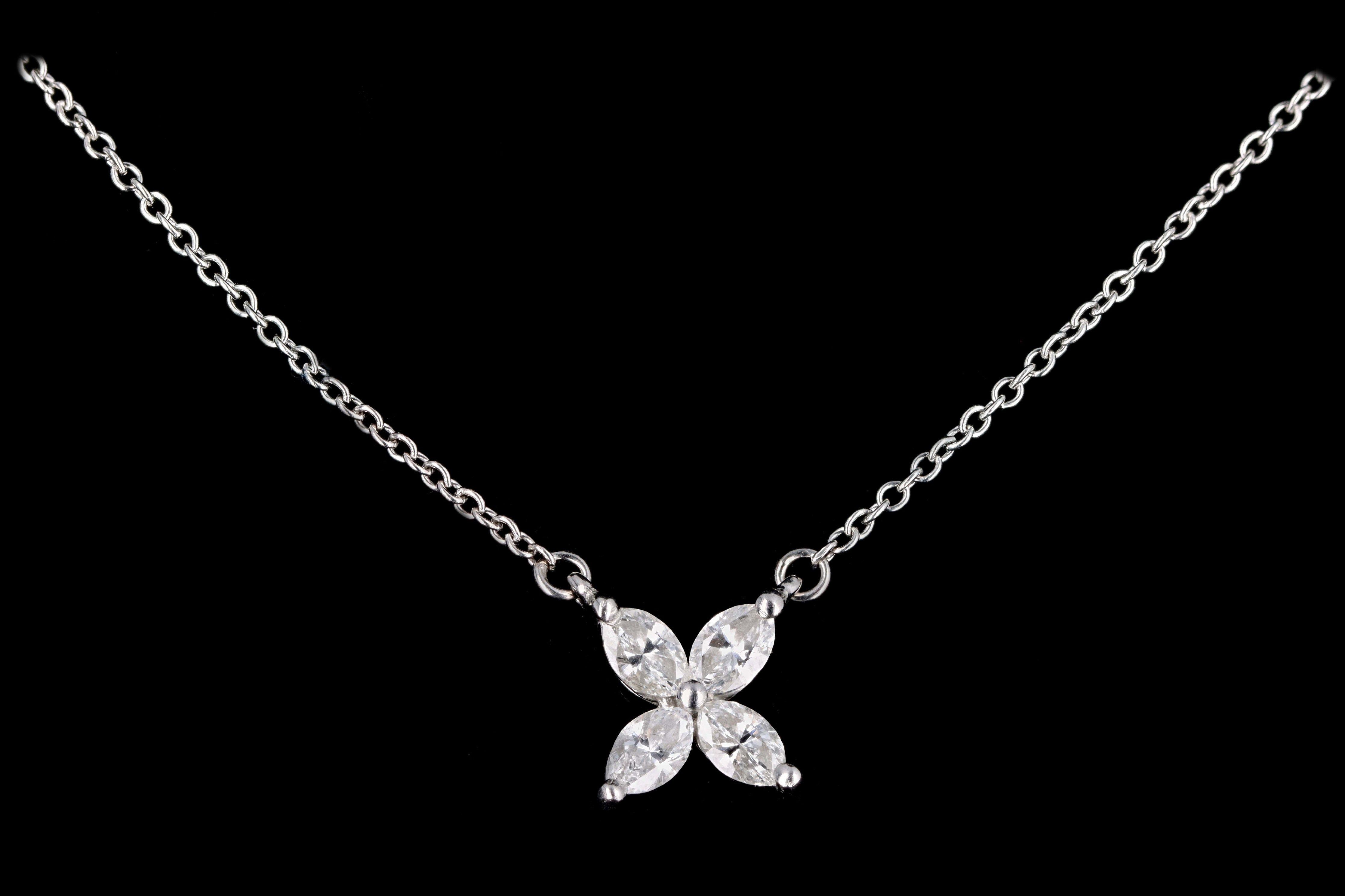 Tiffany & Co Platinum Diamond Jazz Necklace | eBay