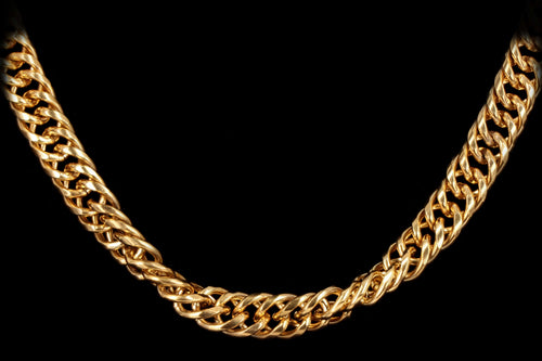 Vintage Givenchy Gold Plated Link Necklace - Queen May