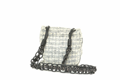 Chanel Camellia Tweed Messenger Bag - Queen May