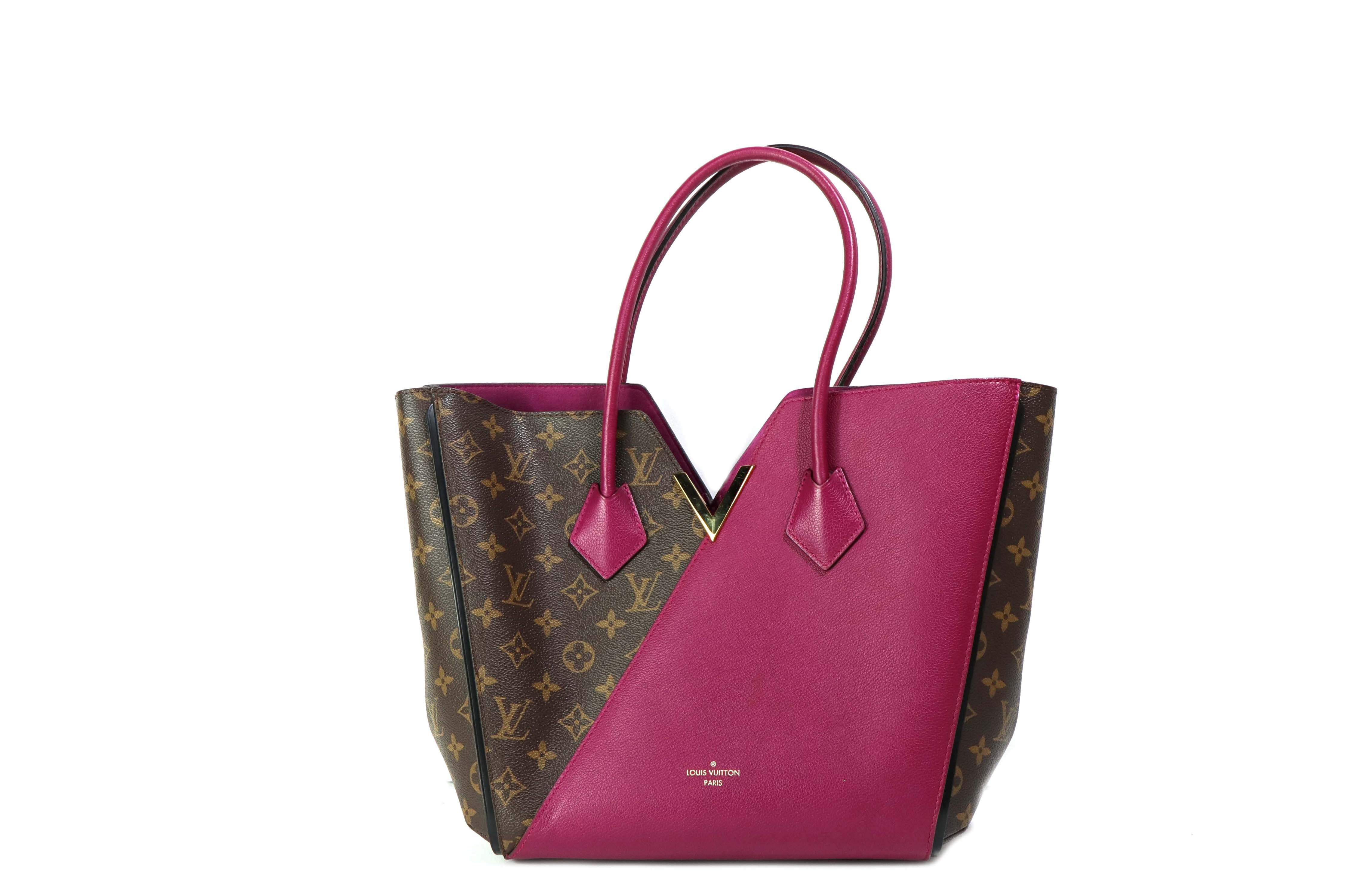 Louis Vuitton Custom Pink Purple good Monogram Tote