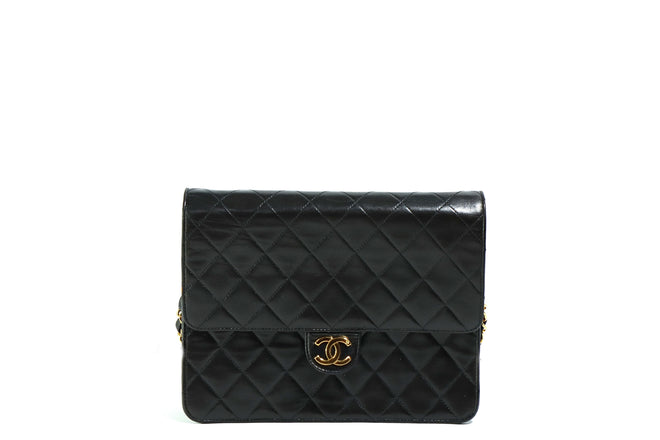 Vintage Chanel Lambskin Single Flap Bag - Queen May