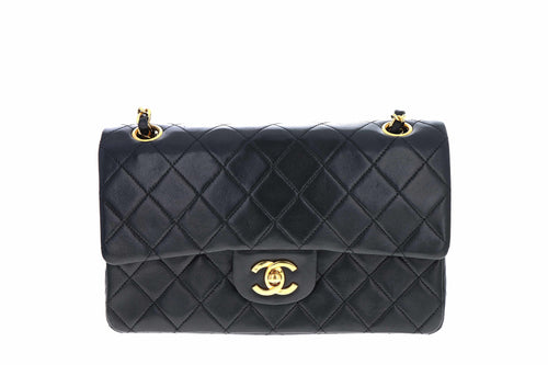 Vintage Chanel Small Double Flap Lambskin - Queen May