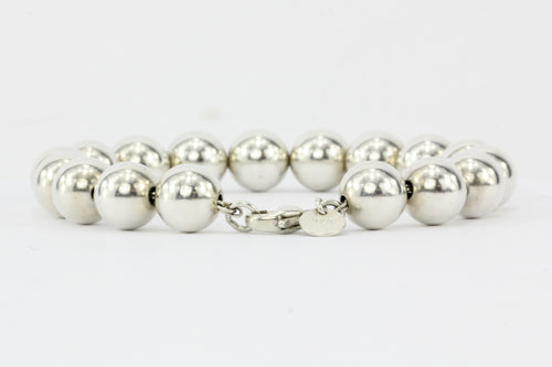 Tiffany & Co. Sterling Silver Hardwear Ball Bracelet - Queen May