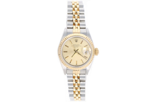 Rolex Ladies Datejust 26MM Two Tone Model 69173 - Queen May