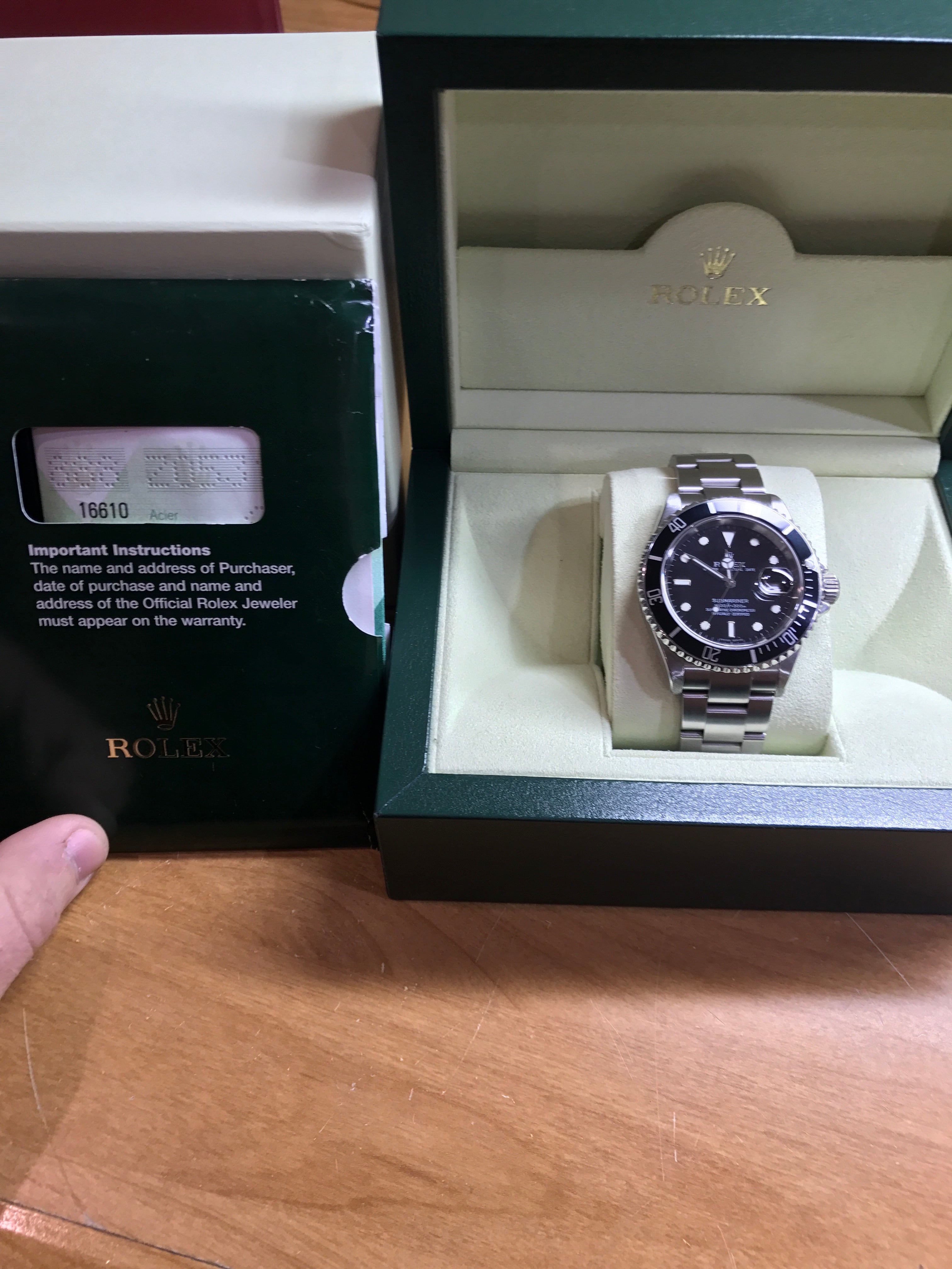 Rolex on sale submariner 2007