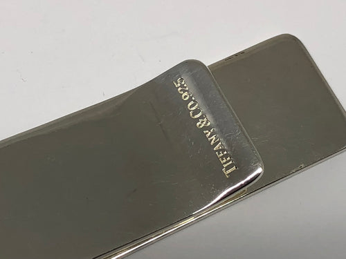 Tiffany & Co 1837 Sterling Silver Money Clip – QUEEN MAY