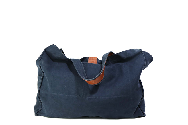 Yves Saint Laurent Navy Canvas Tote - Queen May