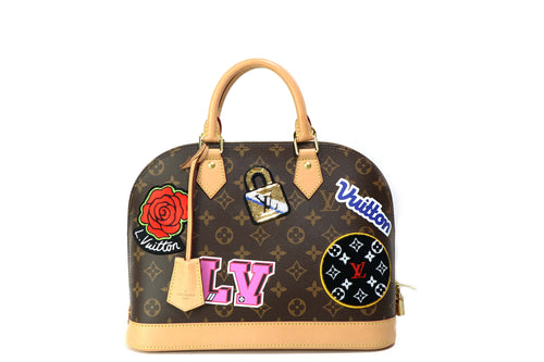 Louis Vuitton Limited Edition Patches Alma - Queen May