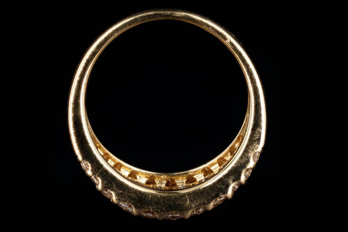 Modern 18K Yellow Gold 2.00 Carat Round Brilliant Diamond Ring - Queen May