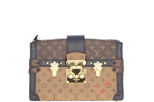 Louis Vuitton Sold Out Reverse Monogram Trunk Clutch - Queen May