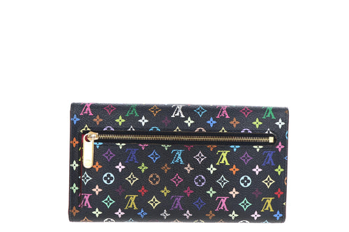 Louis Vuitton, Bags, Louis Vuitton Eugenie Wallet Monogram Multicolor  Black Multicolor