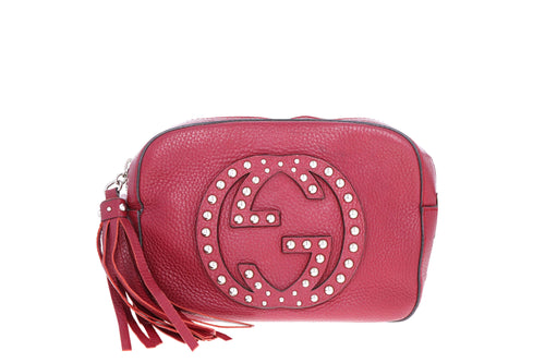 Gucci Small Soho Studded Disco Bag - Queen May