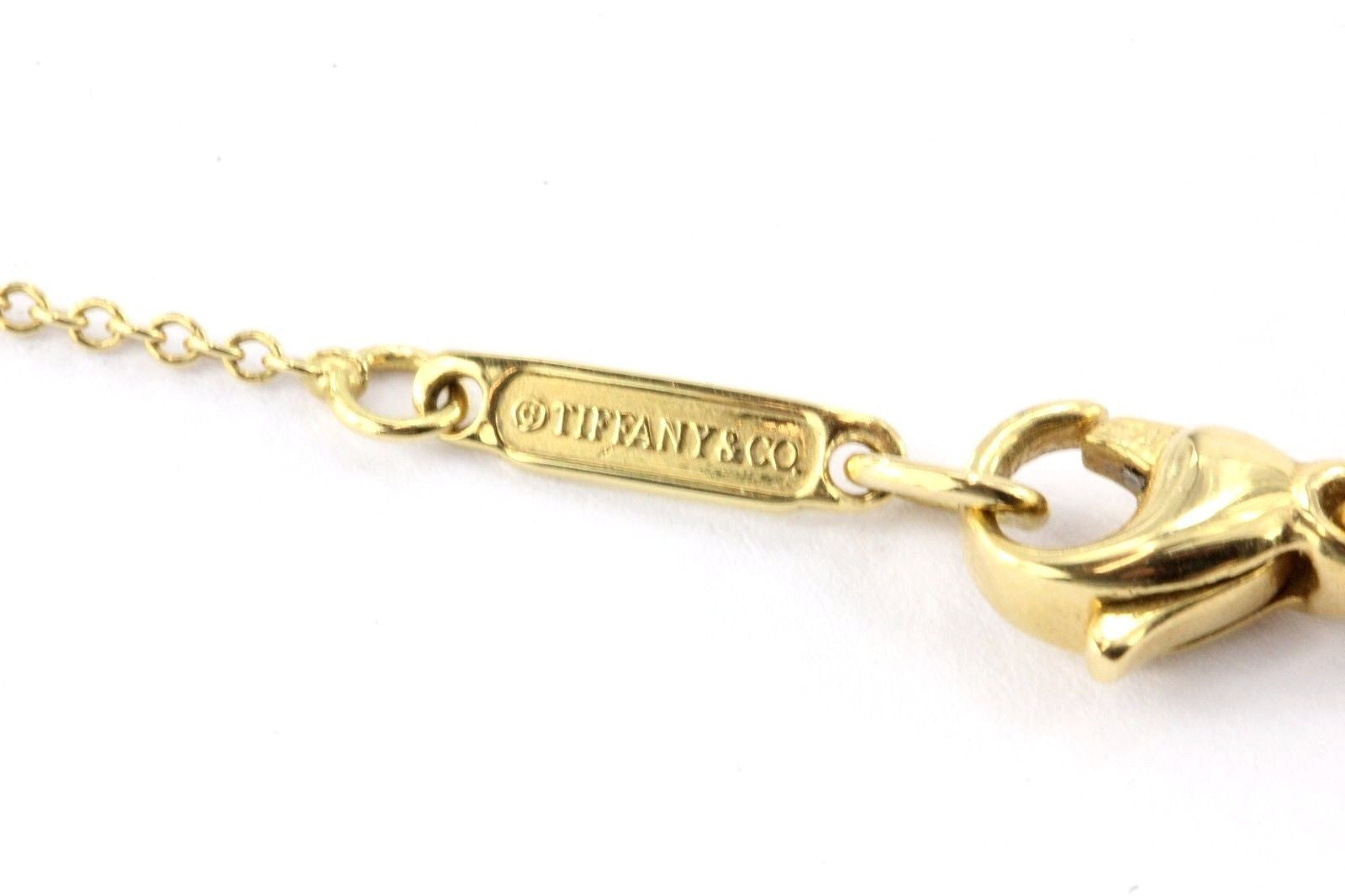 Tiffany and Co. 18 Karat Heart Lock Necklace at 1stDibs