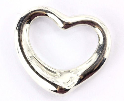 Tiffany & Co. Elsa Peretti Sterling Silver Open Heart Pendant - Queen May
