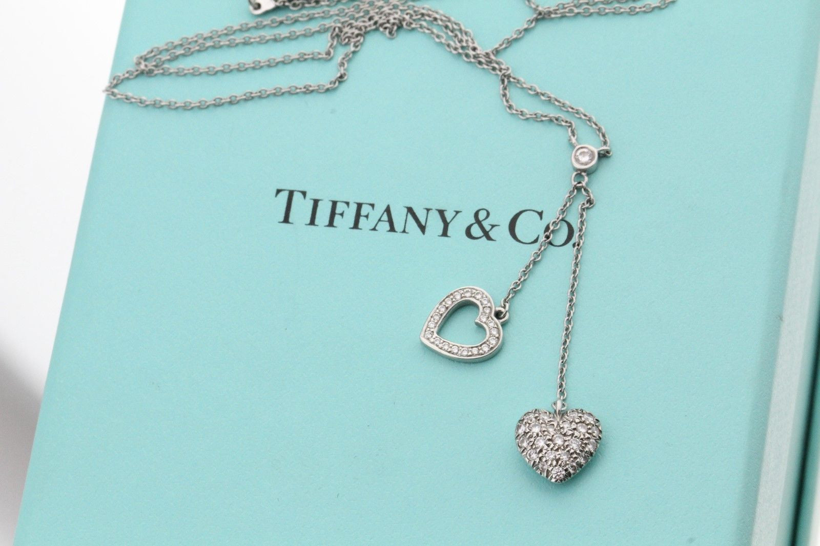 Tiffany and co on sale two carat pendant