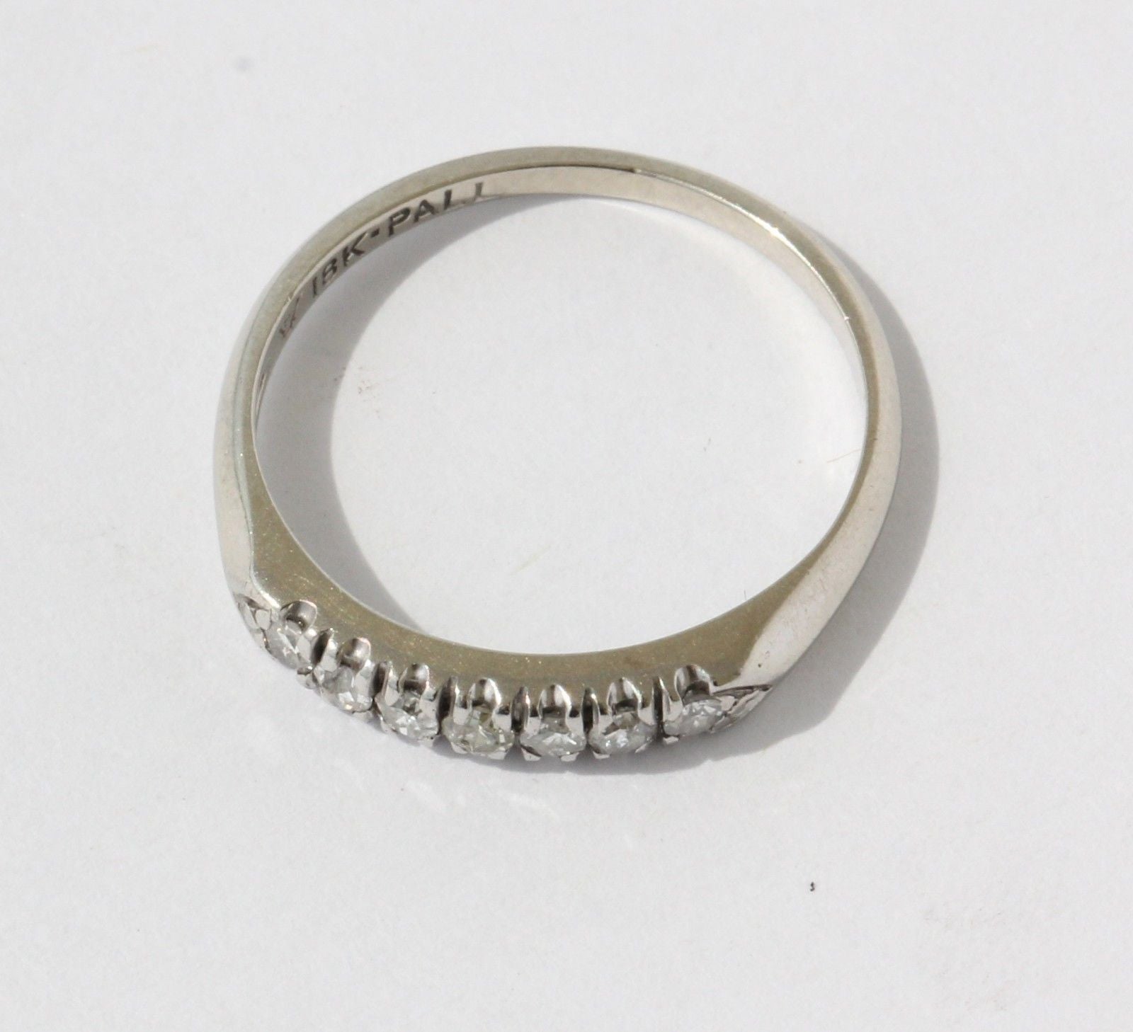 18K White Gold Louis Vuitton Wedding Band For Sale at 1stDibs